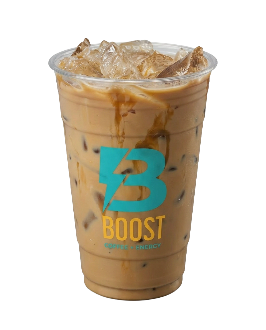 Iced Gold Lightning Latte