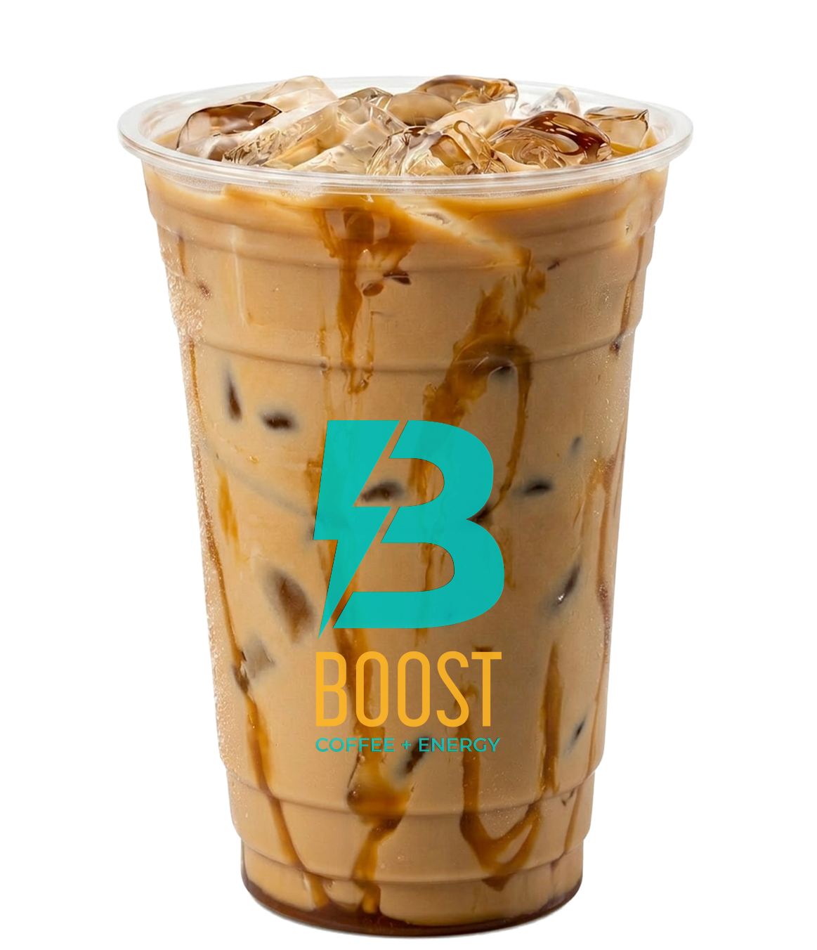 Iced Gold Lightning Latte